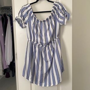 Off the shoulder summer dress